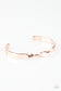 Paparazzi Accessories Traditional Twist - Rose Gold