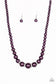 Paparazzi Accessories Party Pearls - Purple