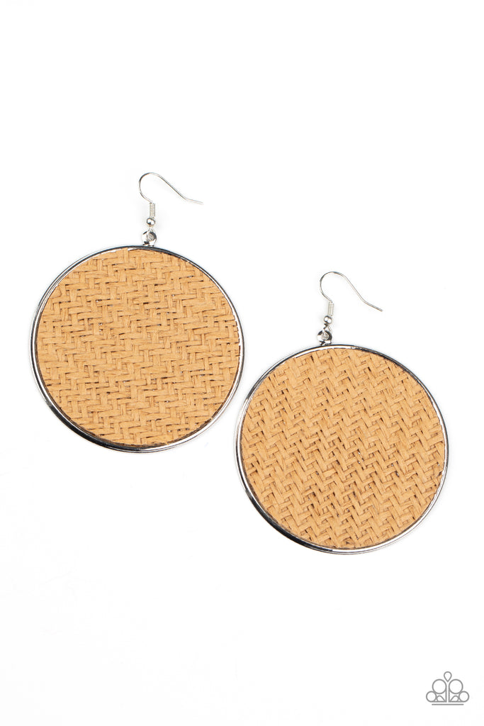Paparazzi Accessories Wonderfully Woven - Brown