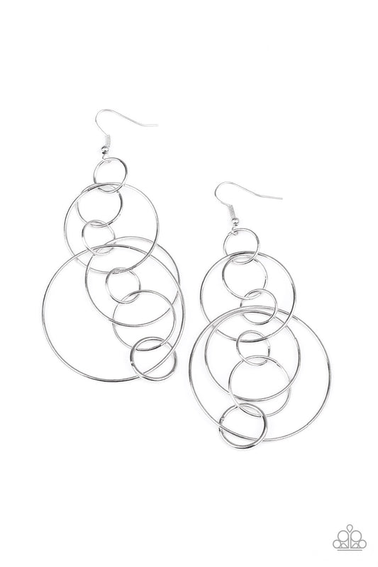 Paparazzi Accessories Running Circles Around You - Silver