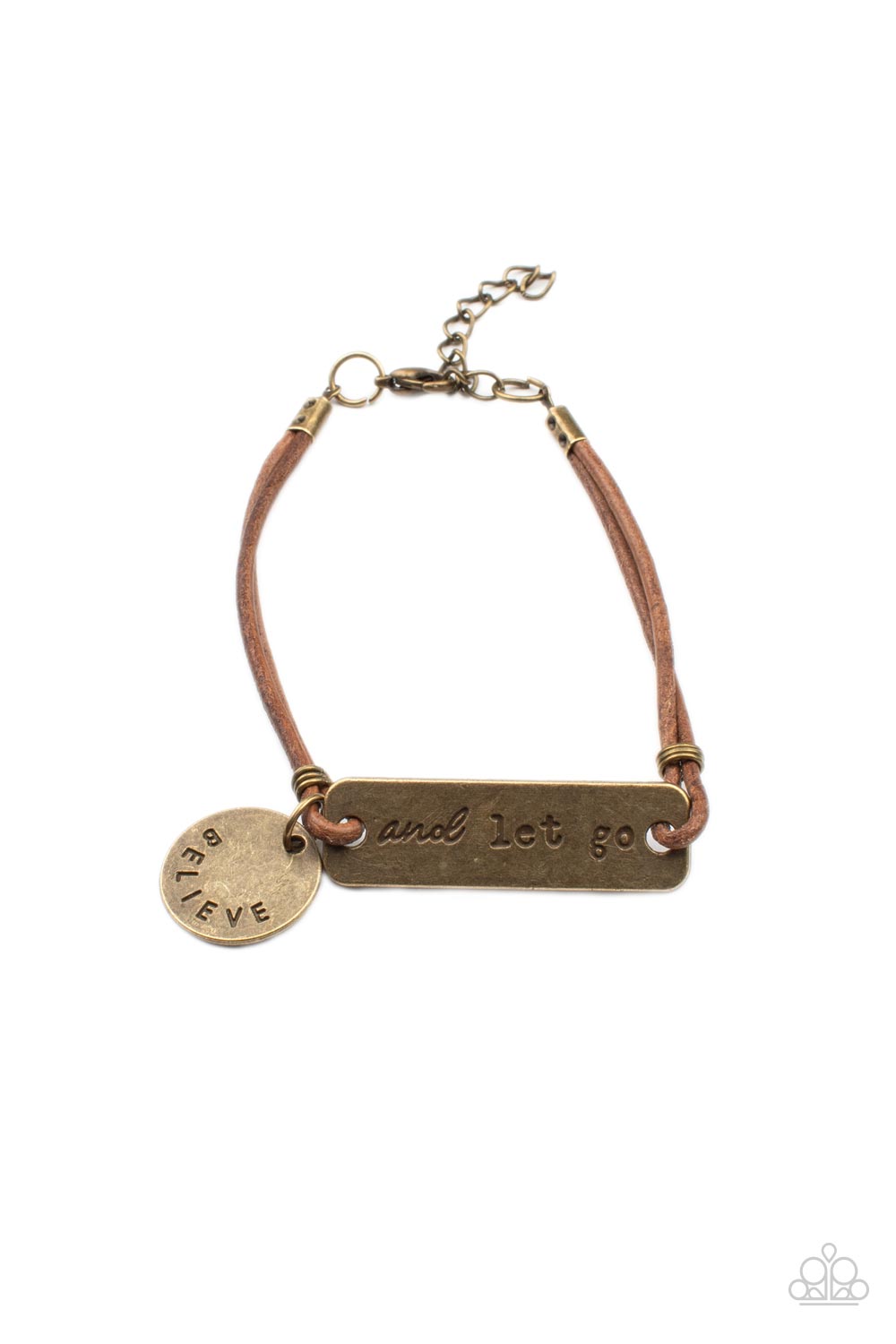 Paparazzi Accessories Believe and Let Go - Brass