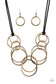 Paparazzi Accessories Spiraling Out of COUTURE - Brass