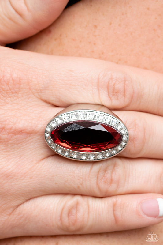 Paparazzi Accessories Believe in Bling - Red