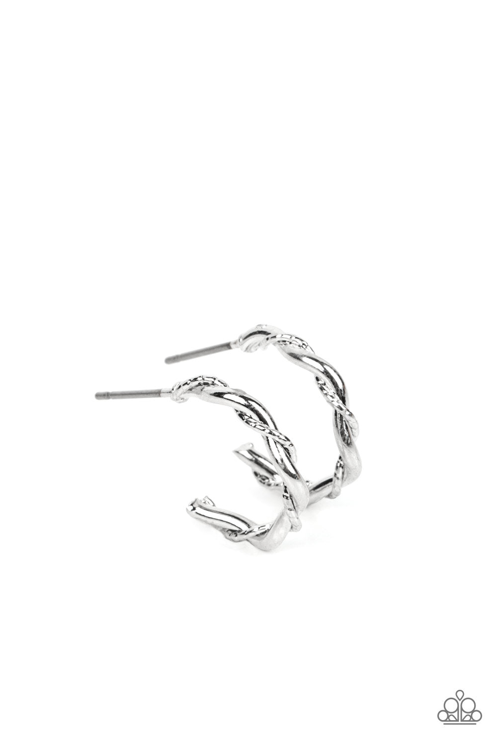 Paparazzi Accessories Irresistibly Intertwined - Silver