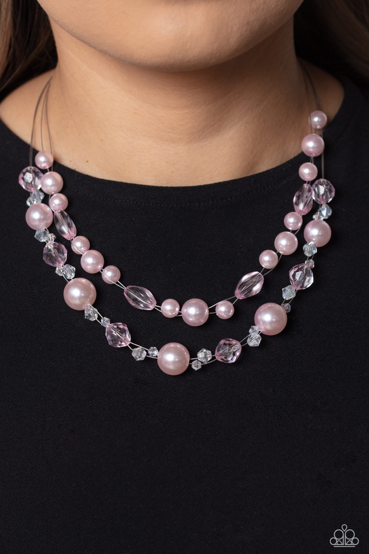 Paparazzi Accessories Parisian Pearls - Pink