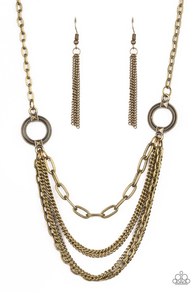 Paparazzi Accessories CHAINS of Command - Brass